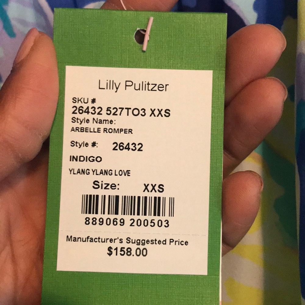 Lilly Pulitzer arbelle romper - Picture 5 of 8